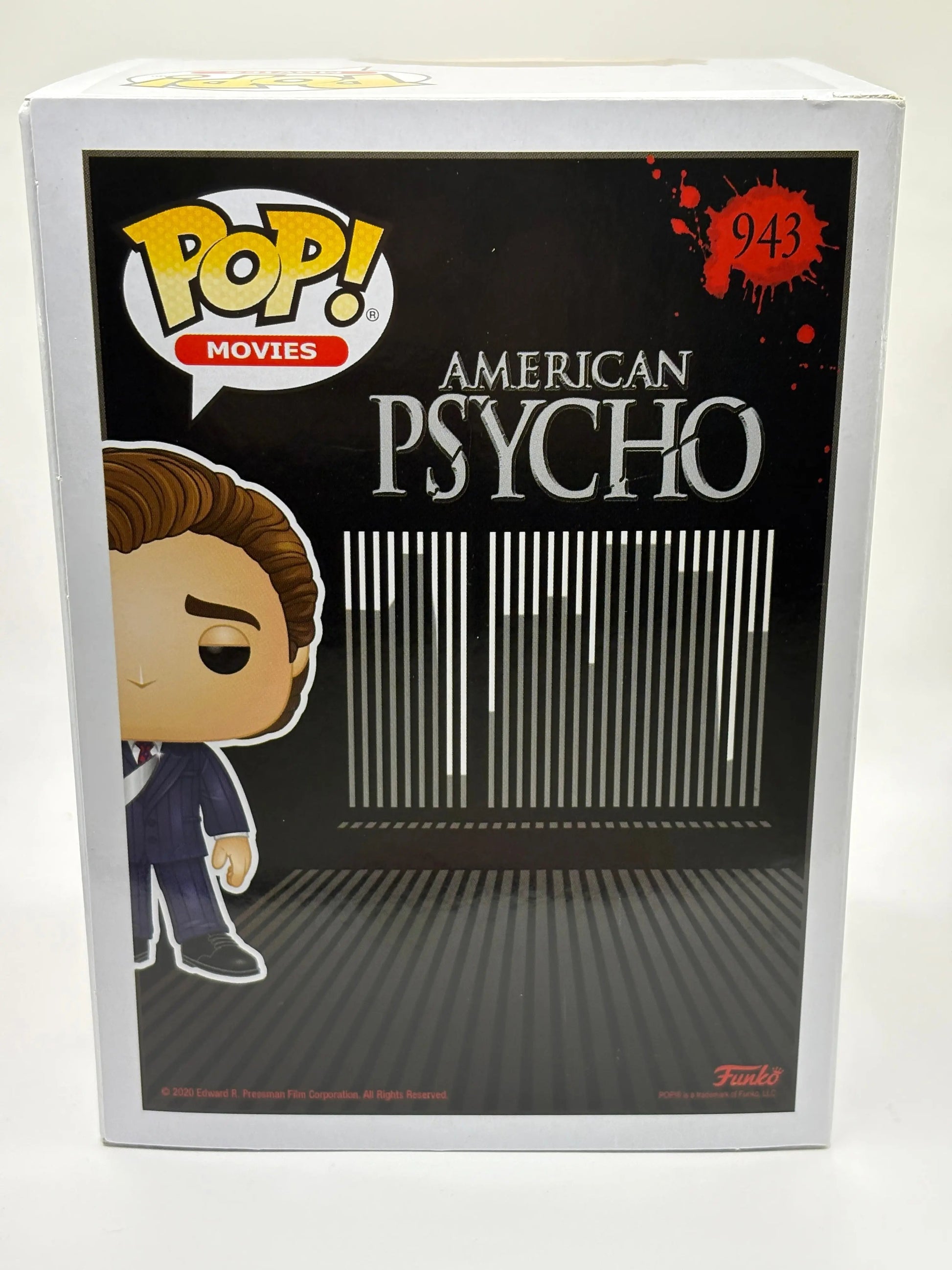 Funko POP! Movies American Psycho #943 Patrick Bateman SE FRENLY BRICKS - Open 7 Days