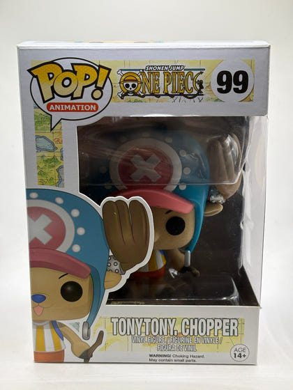 Funko Pop! One Piece Tony Tony Chopper #99 2016 Funimation Flocked JJL 160504 (1)