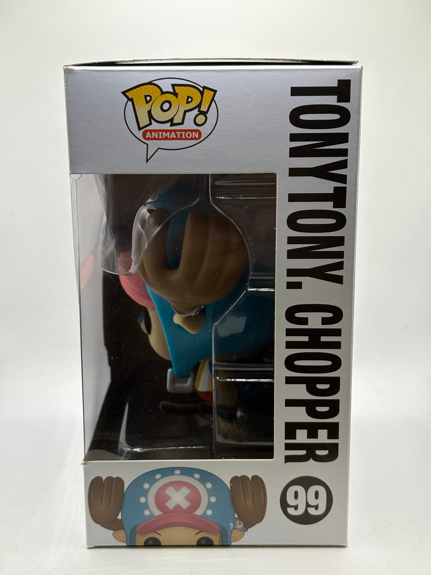 Funko Pop! One Piece Tony Tony Chopper #99 2016 Funimation Flocked JJL 160504 (1)