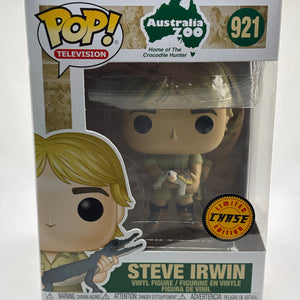 Funko POP! Television Australia Zoo #921 Steve Irwin Limited Chase Edition FRENLY BRICKS - Open 7 Days