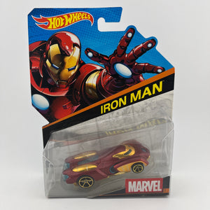Hot Wheels 2014 - Character Cars- Marvel Iron - Man Car 1/64 Scale New in Box FRENLY BRICKS - Open 7 Days