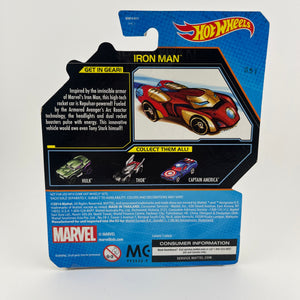 Hot Wheels 2014 - Character Cars- Marvel Iron - Man Car 1/64 Scale New in Box FRENLY BRICKS - Open 7 Days