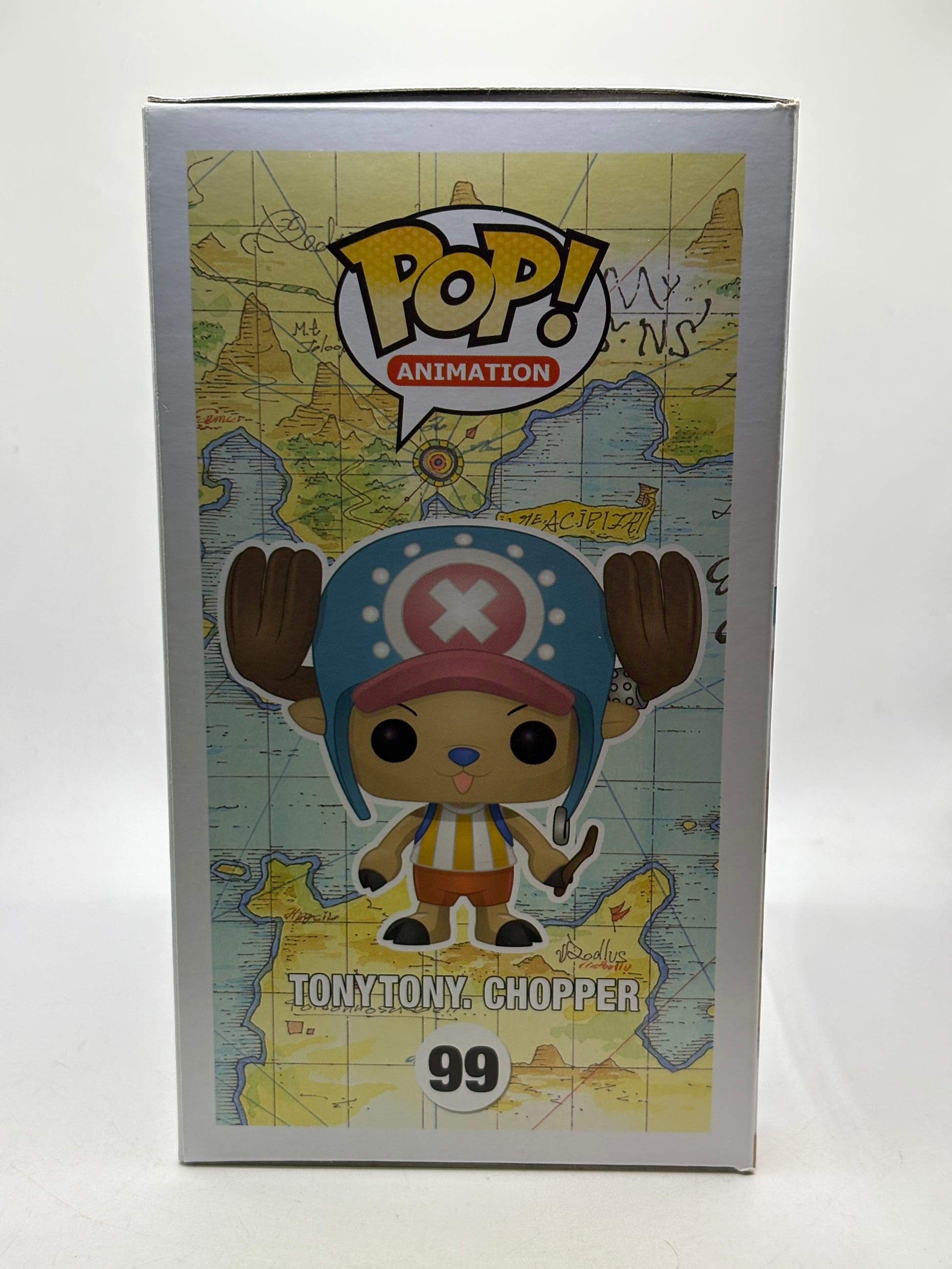 Funko Pop! One Piece Tony Tony Chopper #99 2016 Funimation Flocked JJL 160504 (1) image 4