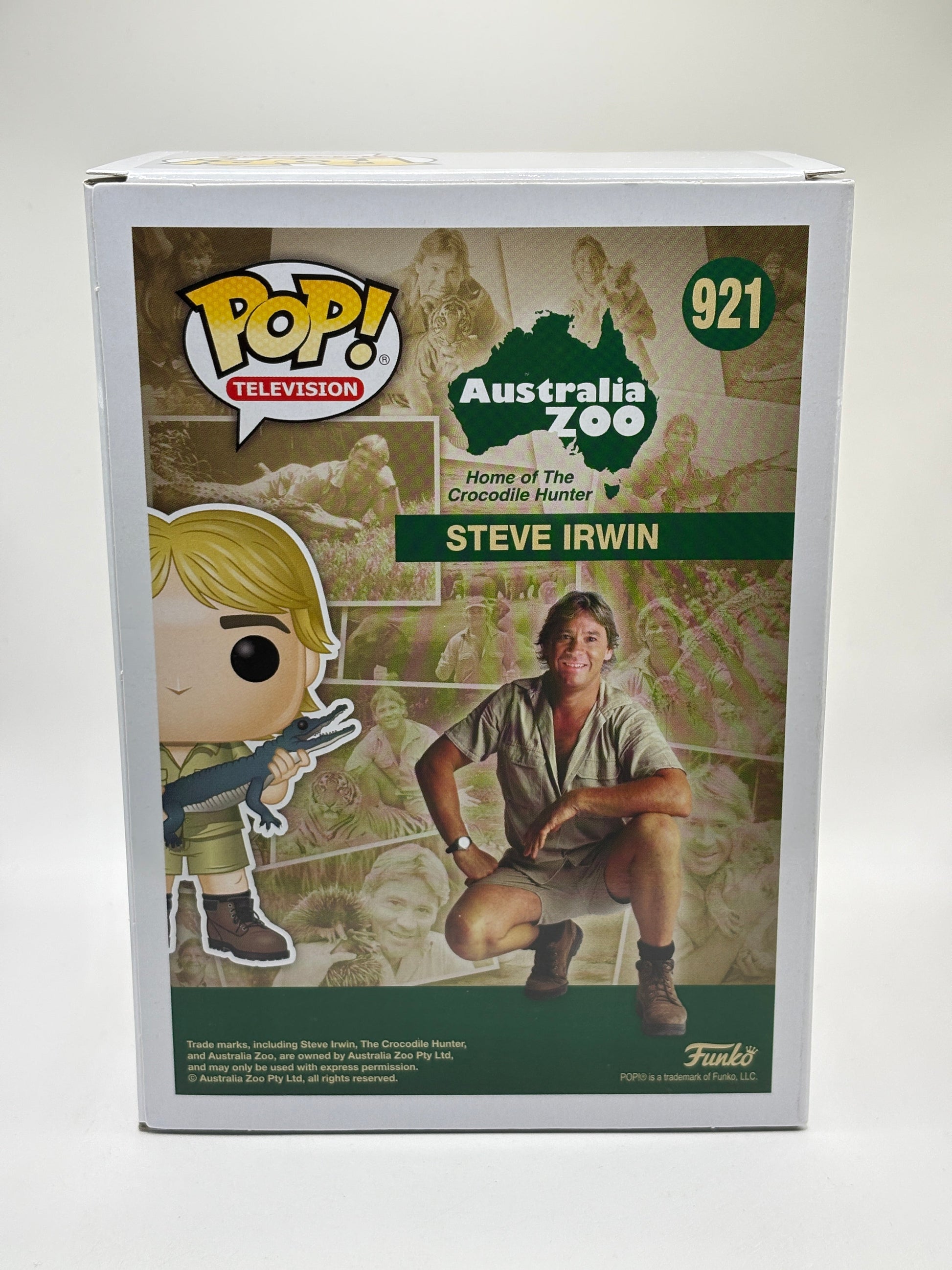 Funko POP! Television Australia Zoo #921 Steve Irwin Limited Chase Edition FRENLY BRICKS - Open 7 Days