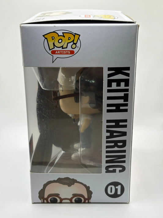 Funko POP! Artists Keith Haring #01 Keith Haring 2019 Fall Convention Exclusive FRENLY BRICKS - Open 7 Days