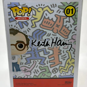 Funko POP! Artists Keith Haring #01 Keith Haring 2019 Fall Convention Exclusive FRENLY BRICKS - Open 7 Days