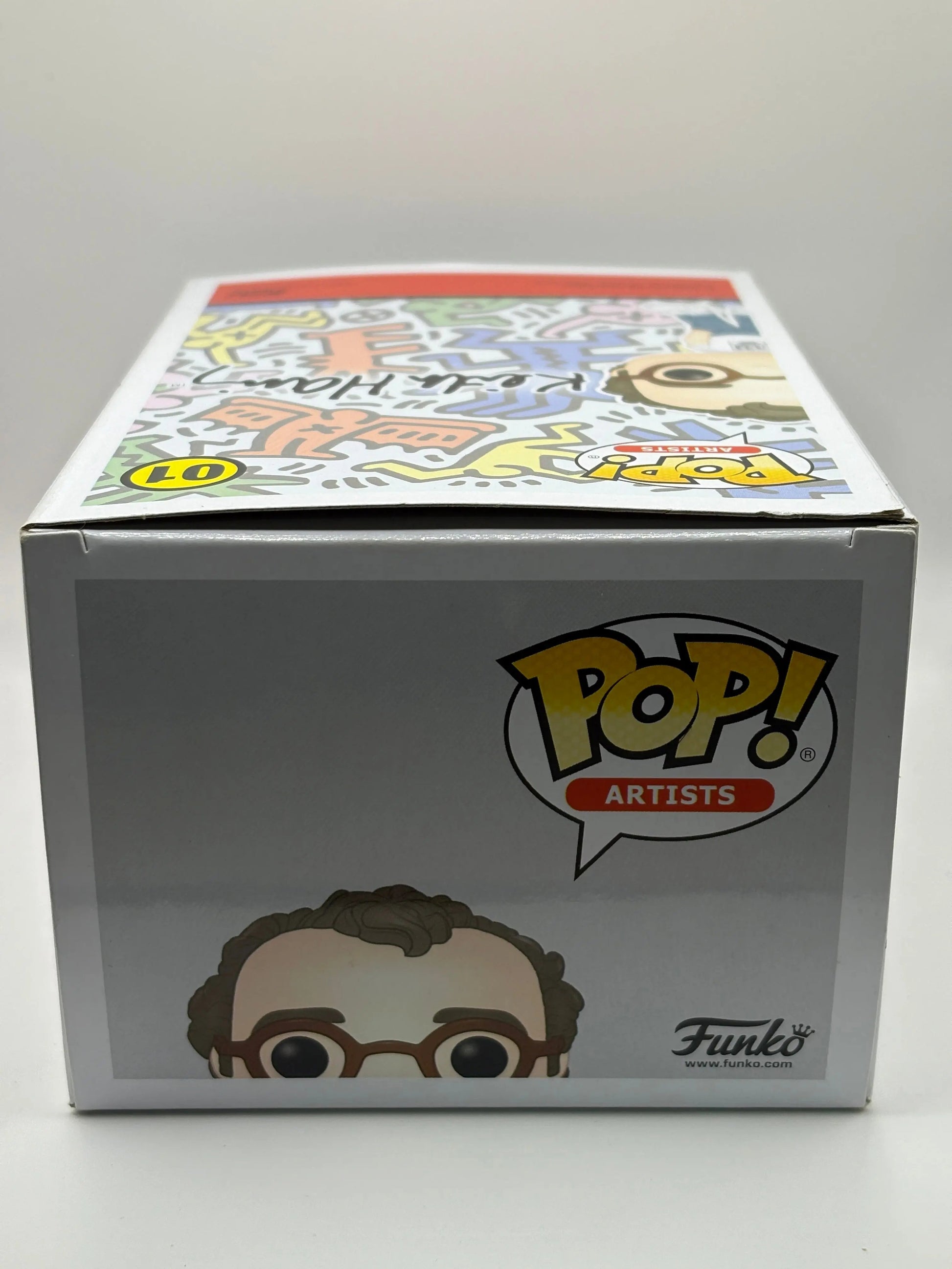 Funko POP! Artists Keith Haring #01 Keith Haring 2019 Fall Convention Exclusive FRENLY BRICKS - Open 7 Days