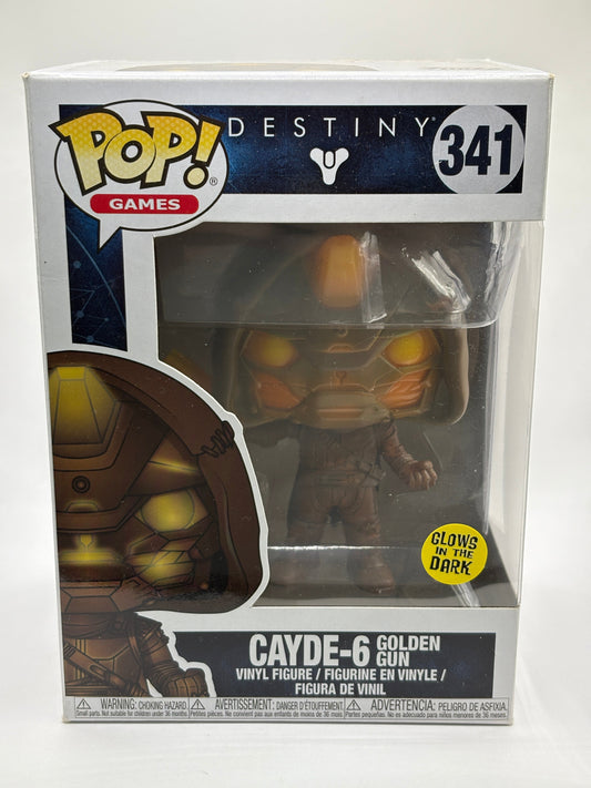 Funko POP! Games Destiny #341 Cayde-6 Golden Gun Glow in the Dark FRENLY BRICKS - Open 7 Days