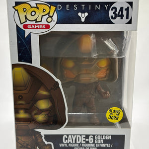 Funko POP! Games Destiny #341 Cayde-6 Golden Gun Glow in the Dark FRENLY BRICKS - Open 7 Days