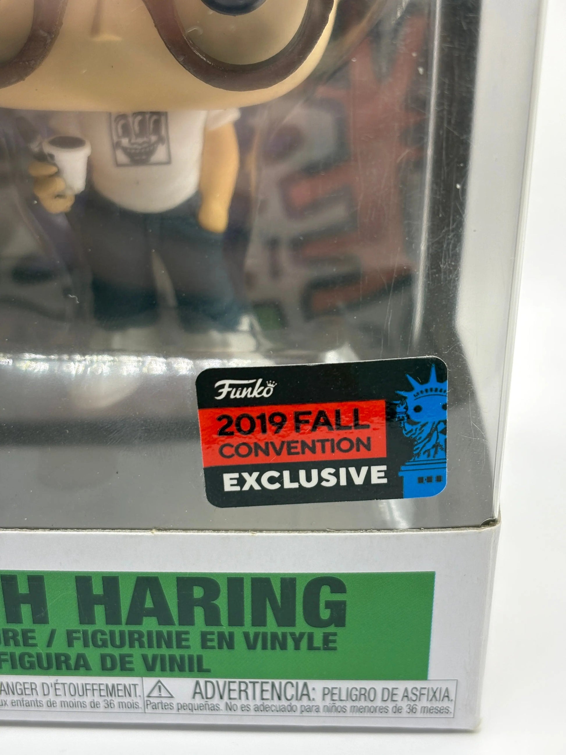 Funko POP! Artists Keith Haring #01 Keith Haring 2019 Fall Convention Exclusive FRENLY BRICKS - Open 7 Days