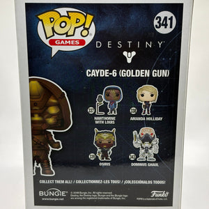 Funko POP! Games Destiny #341 Cayde-6 Golden Gun Glow in the Dark FRENLY BRICKS - Open 7 Days