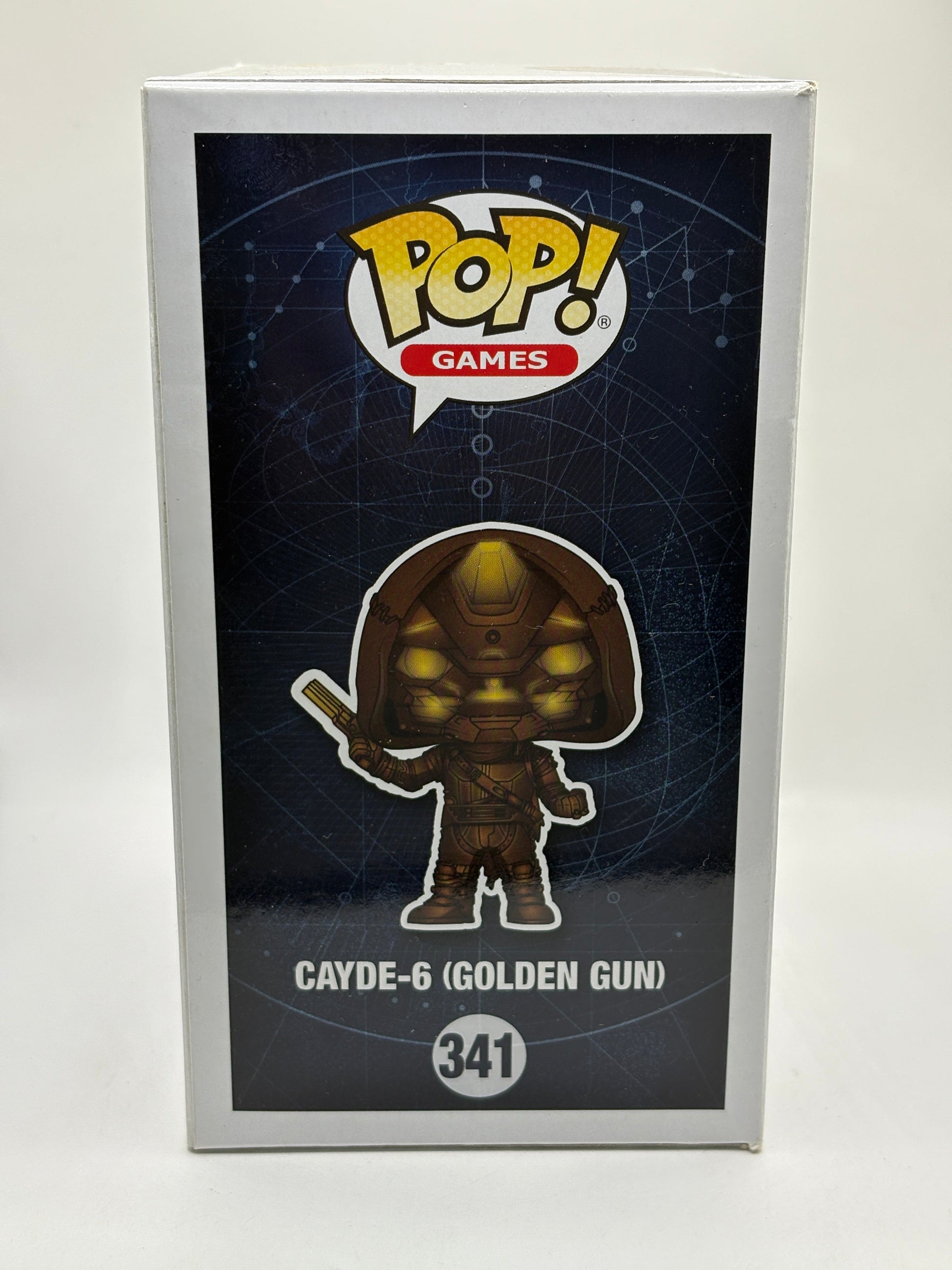 Funko POP! Games Destiny #341 Cayde-6 Golden Gun Glow in the Dark FRENLY BRICKS - Open 7 Days
