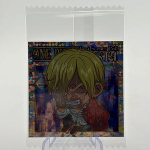 M1256 Sanji Best Scene #4 GR Holo Japanese One Piece Wafer Sticker Sealed FRENLY BRICKS - Open 7 Days