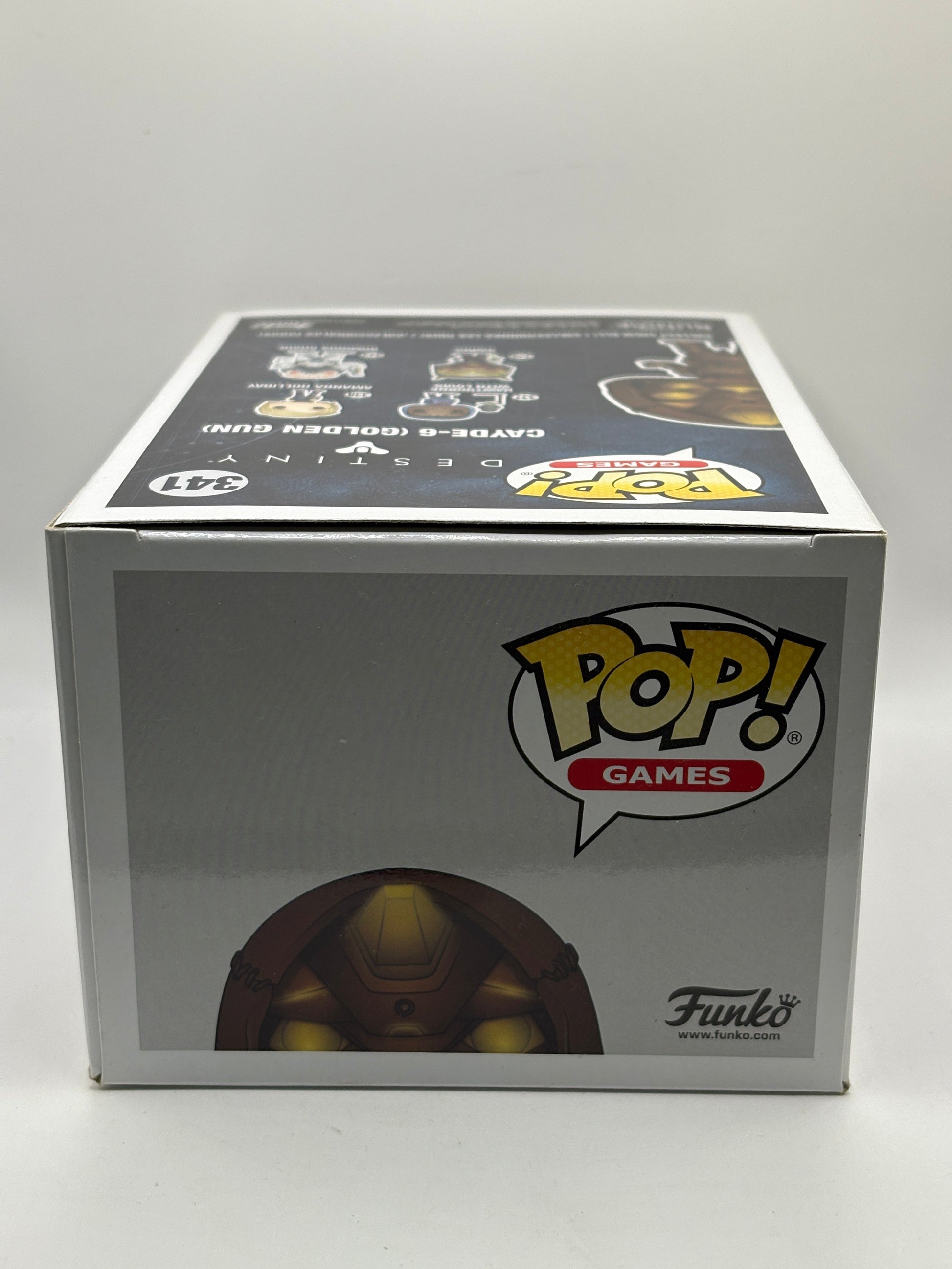 Funko POP! Games Destiny #341 Cayde-6 Golden Gun Glow in the Dark FRENLY BRICKS - Open 7 Days