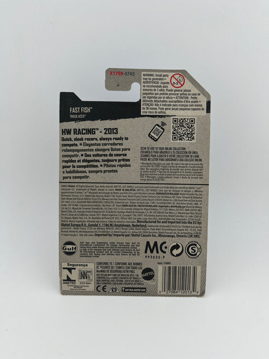 2013 Hot Wheels Treasure Hunt Fast Fish Gulf Oil HW Racing #128/250 New In Box FRENLY BRICKS - Open 7 Days