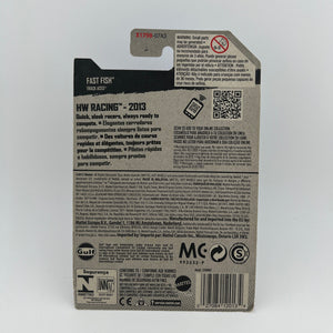 2013 Hot Wheels Treasure Hunt Fast Fish Gulf Oil HW Racing #128/250 New In Box FRENLY BRICKS - Open 7 Days