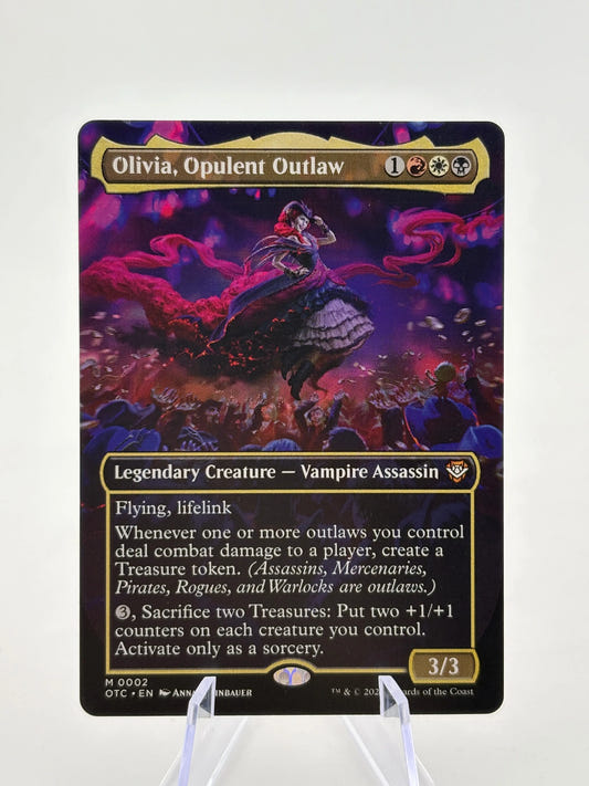 Magic the Gathering - Olivia, Opulent Outlaw Mythic 0002 OTC Lp FRENLY BRICKS - Open 7 Days