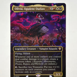 Magic the Gathering - Olivia, Opulent Outlaw Mythic 0002 OTC Lp