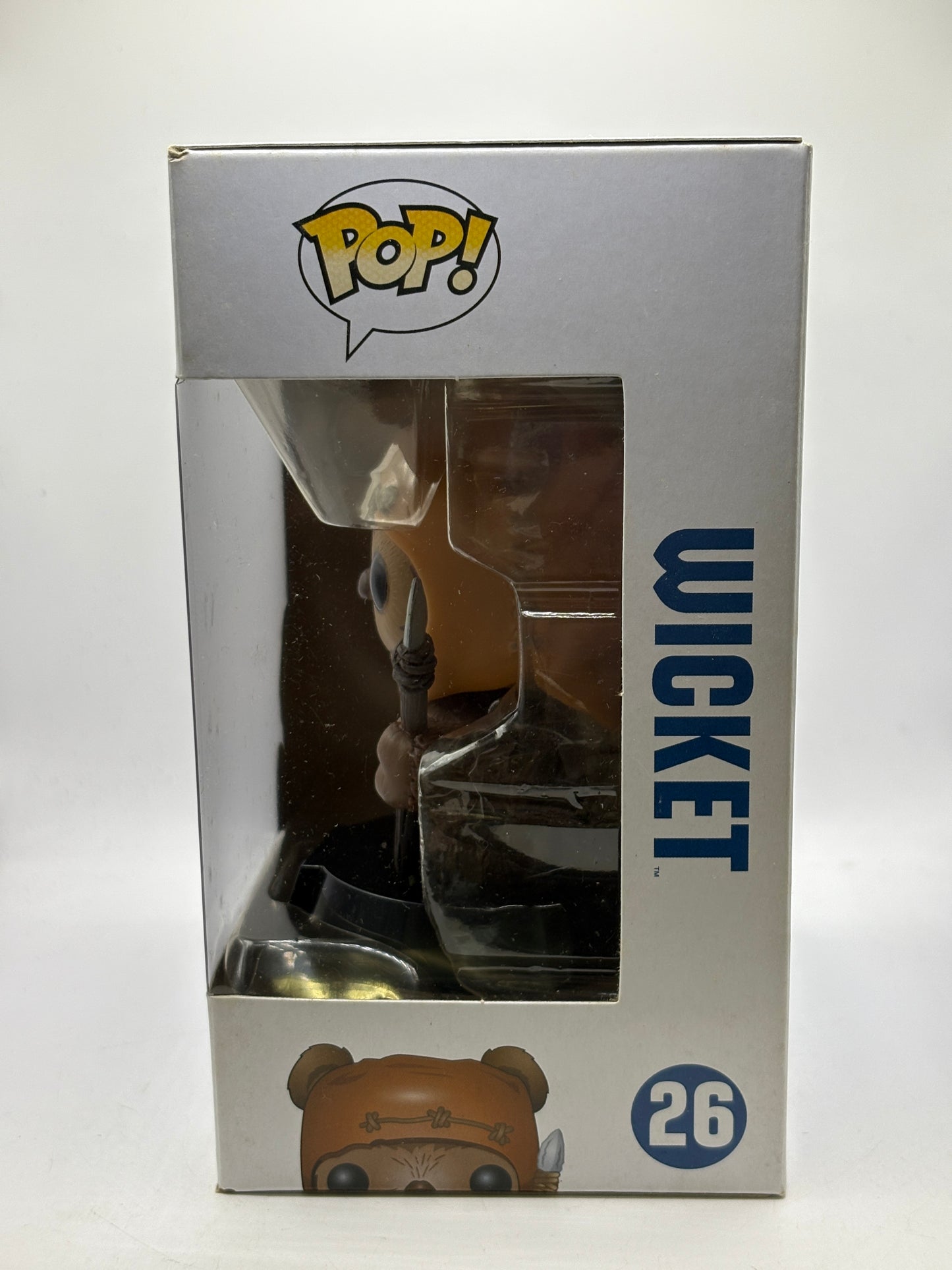 Funko POP! Star Wars #26 Wickett Vinyl Bobble-Head Blue Box