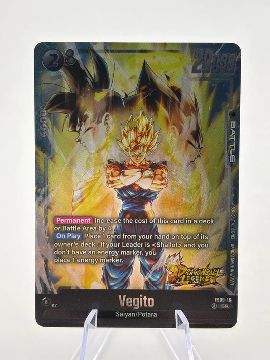 Dragon Ball Super Fusion World - Vegito FS09-16 SR LP DB Legends FRENLY BRICKS - Open 7 Days
