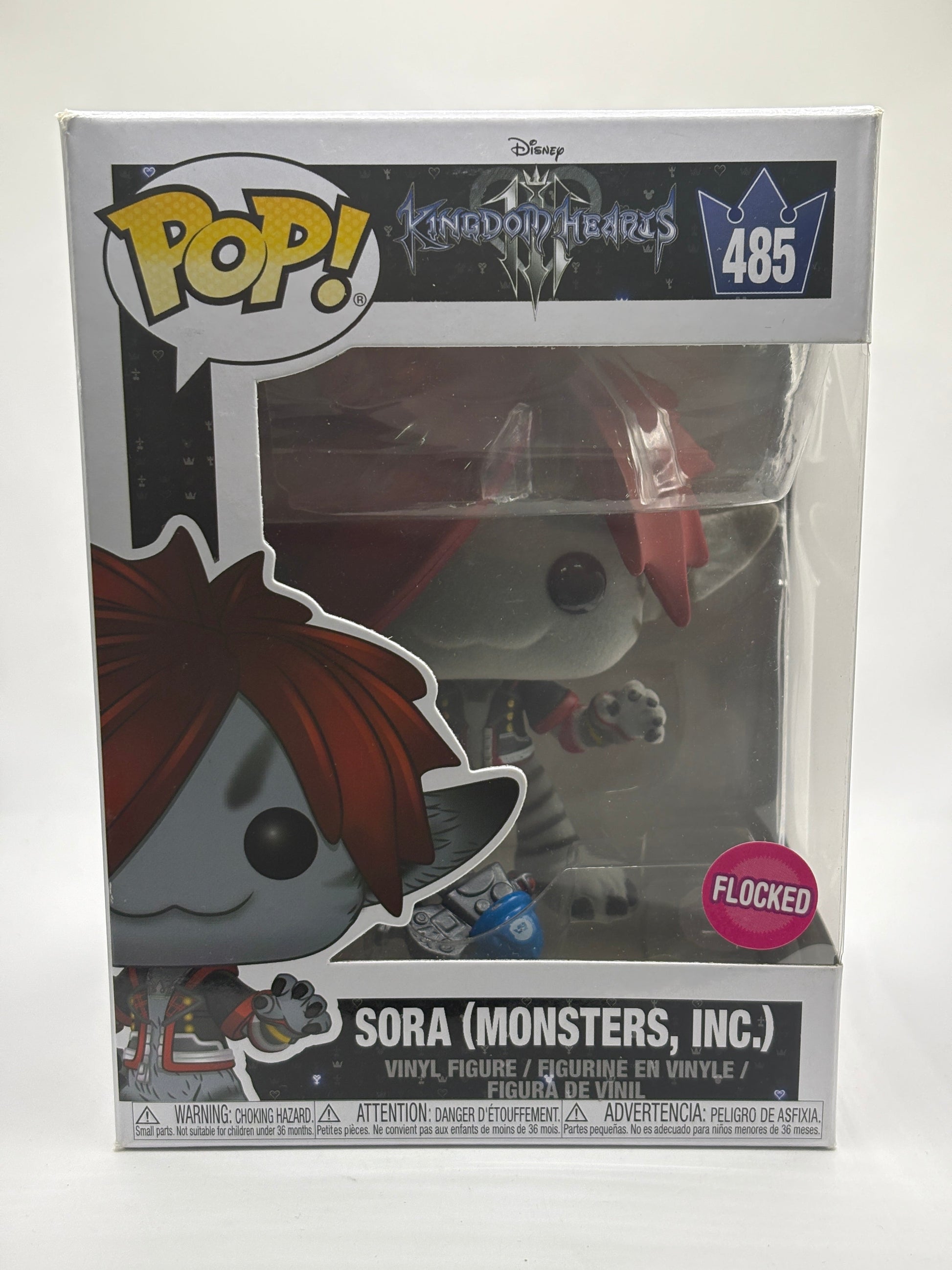 Funko POP! Disney Kingdom Hearts #485 Sora Monsters Inc Flocked FRENLY BRICKS - Open 7 Days