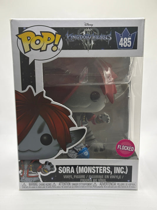 Funko POP! Disney Kingdom Hearts #485 Sora Monsters Inc Flocked FRENLY BRICKS - Open 7 Days