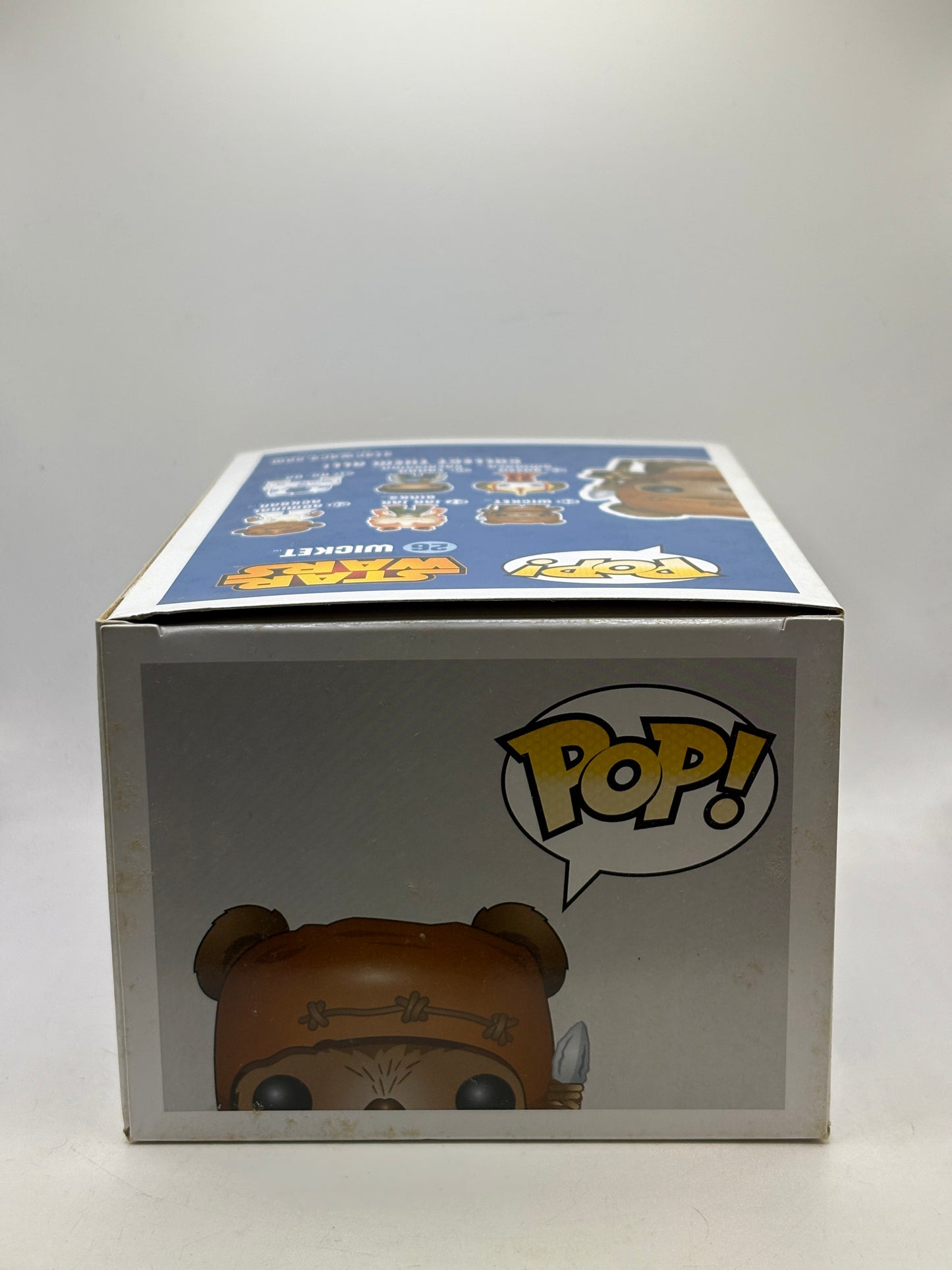 Funko POP! Star Wars #26 Wickett Vinyl Bobble-Head Blue Box