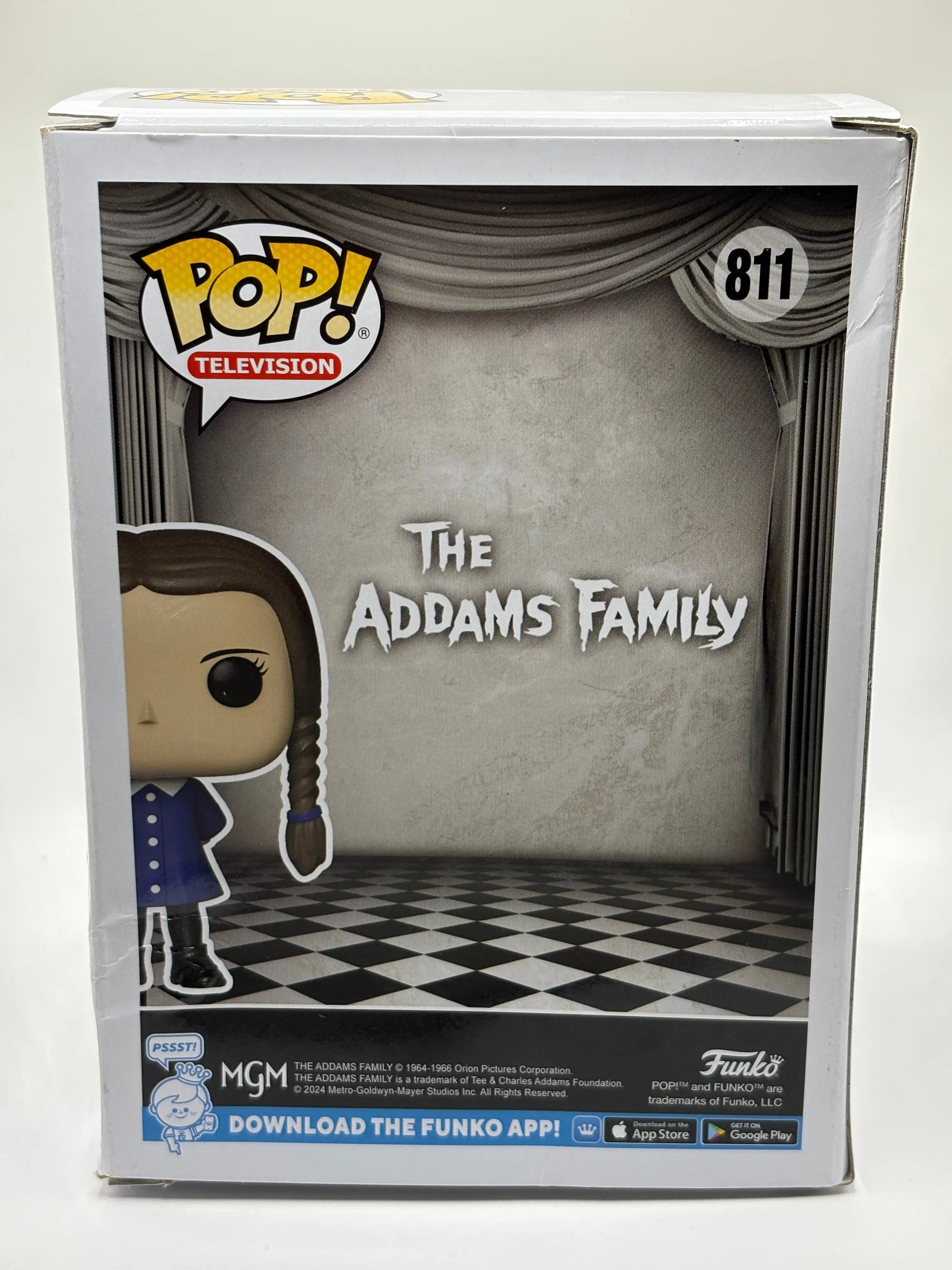 Funko POP!  The Addams Family #811 Wednesday Addams Diamond *damage FRENLY BRICKS - Open 7 Days
