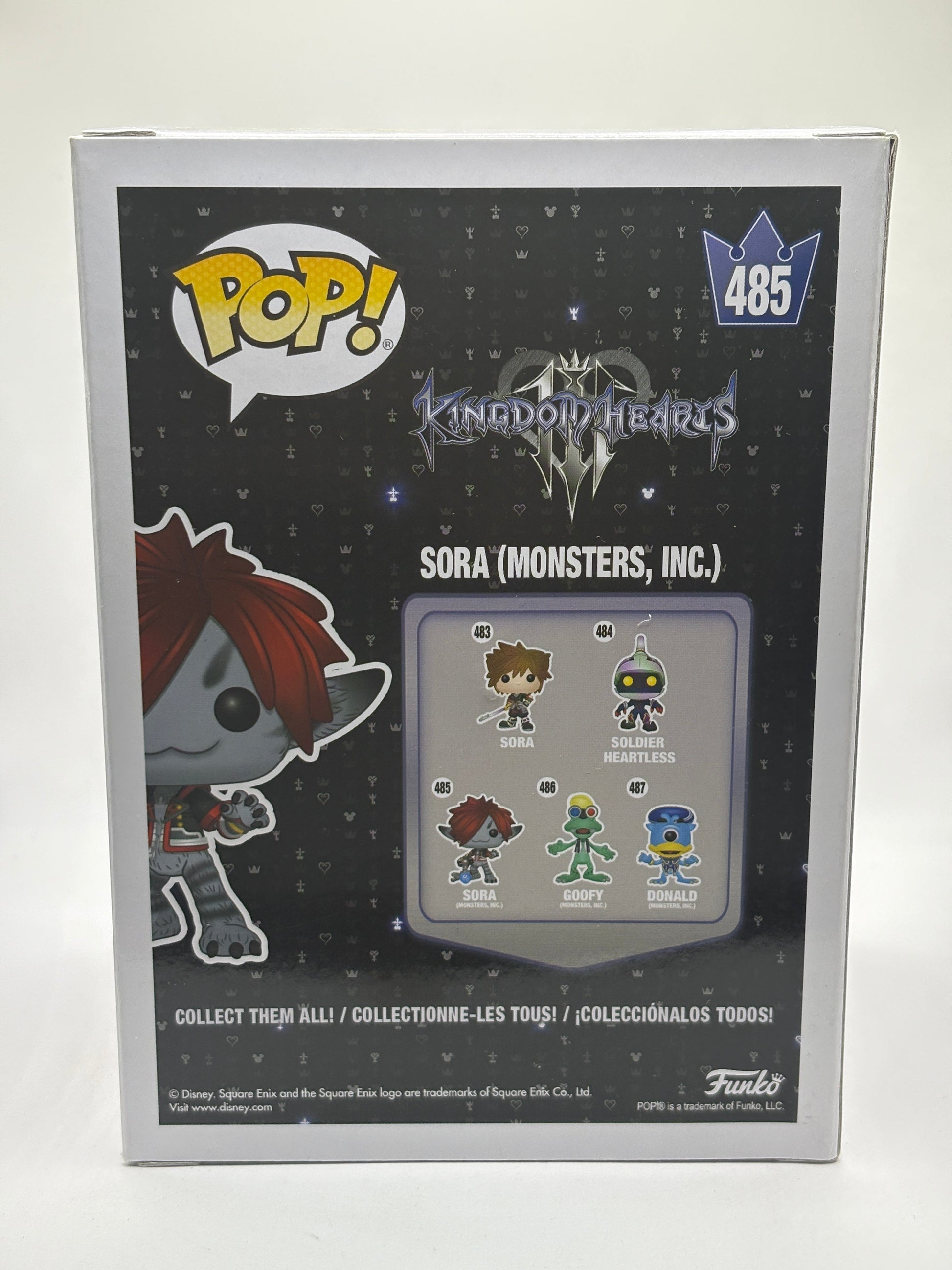 Funko POP! Disney Kingdom Hearts #485 Sora Monsters Inc Flocked FRENLY BRICKS - Open 7 Days