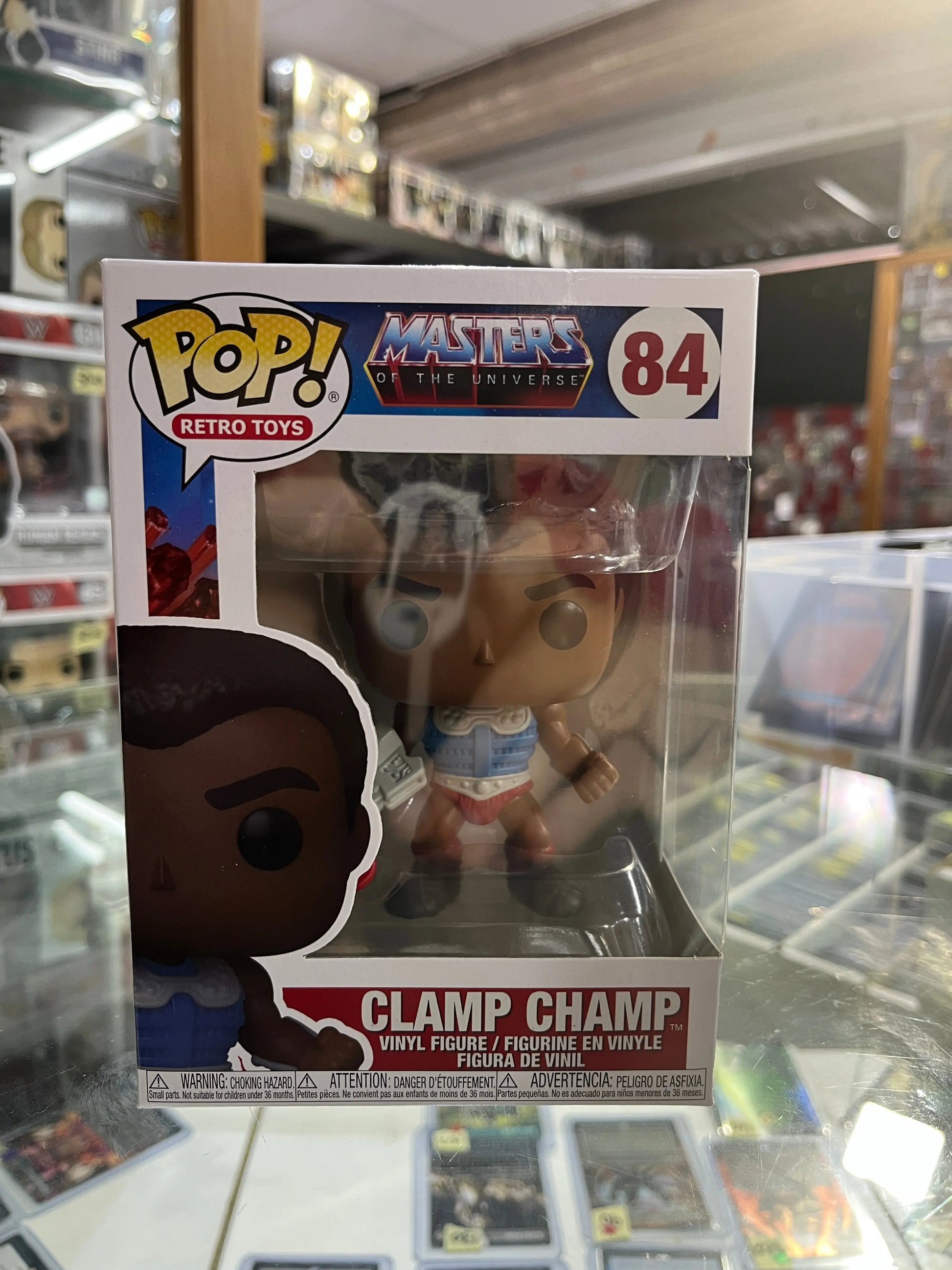 Funko POP Retro Toys - MOTU Clamp Champ #84 FRENLY BRICKS - Open 7 Days
