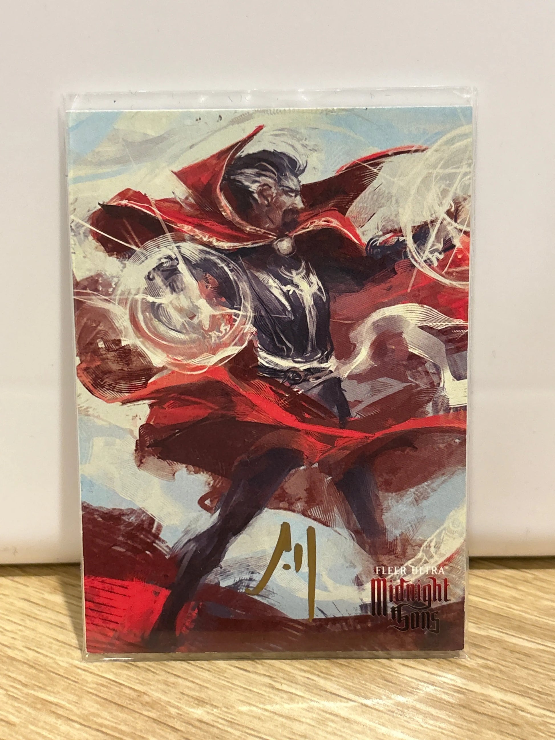 2023 Fleer Ultra Midnight Sons Shades Auto Andre Meister /100 Doctor Strange FRENLY BRICKS - Open 7 Days