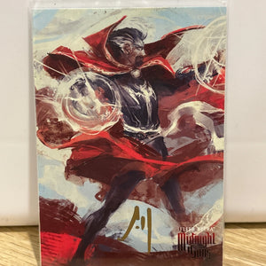 2023 Fleer Ultra Midnight Sons Shades Auto Andre Meister /100 Doctor Strange FRENLY BRICKS - Open 7 Days