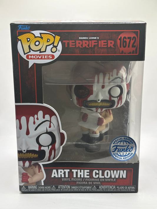 Funko POP! Movies The Terrifier #1672 Art The Clown Special Edition Vinyl Figure FRENLY BRICKS - Open 7 Days