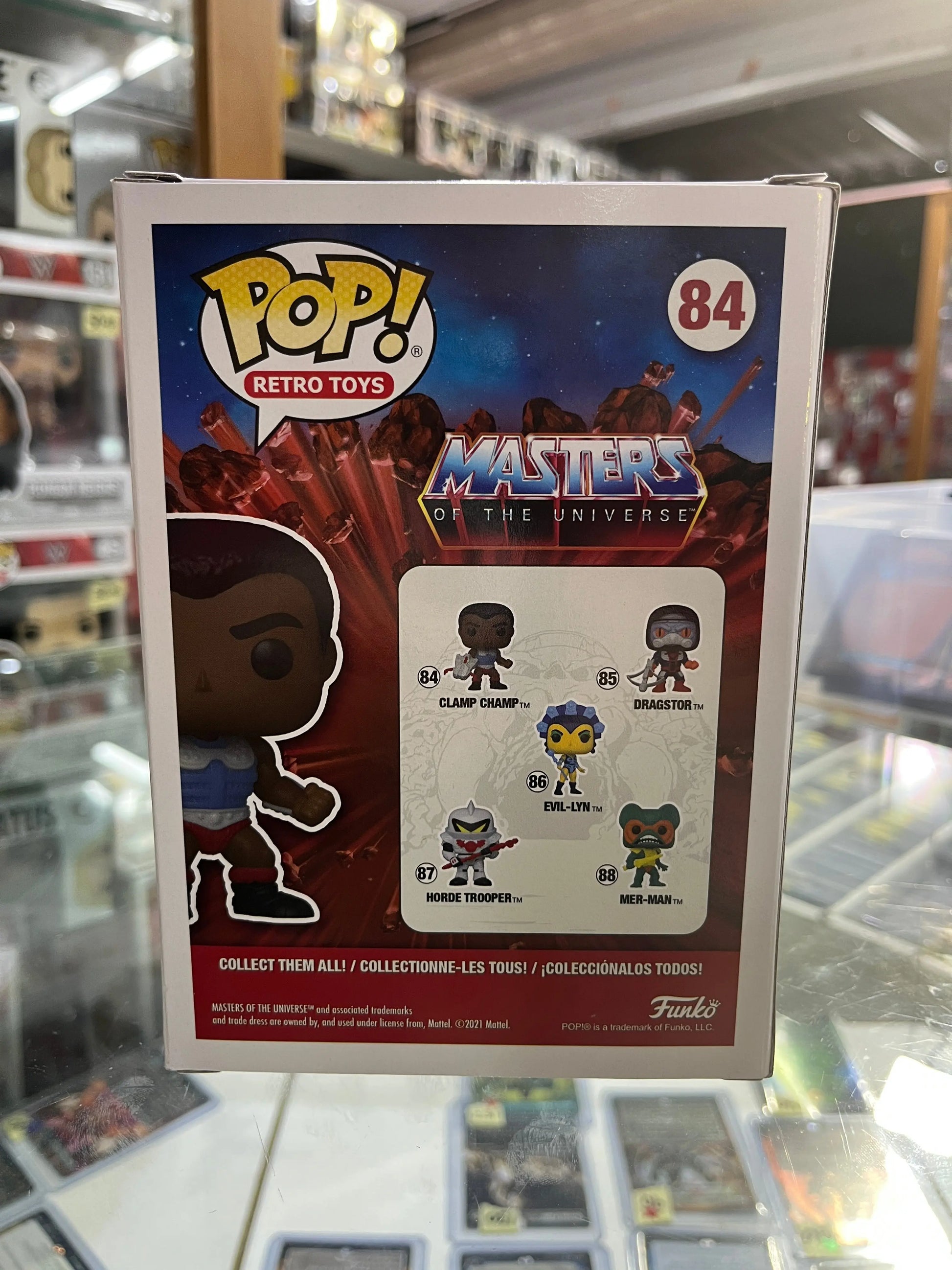 Funko POP Retro Toys - MOTU Clamp Champ #84 FRENLY BRICKS - Open 7 Days