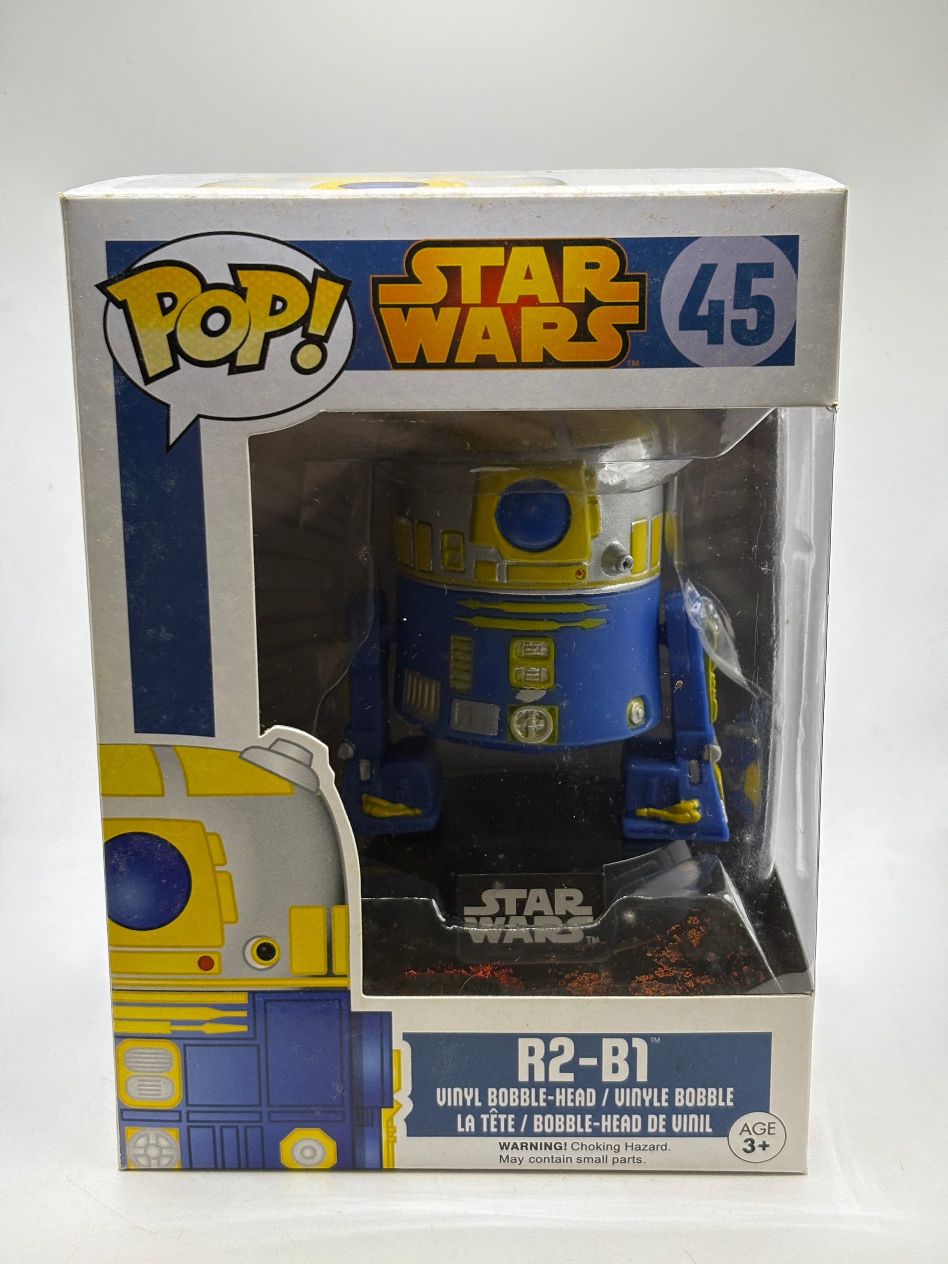Funko POP! Star Wars #45 R2-B1 Vinyl Bobble-Head Blue Box image 1