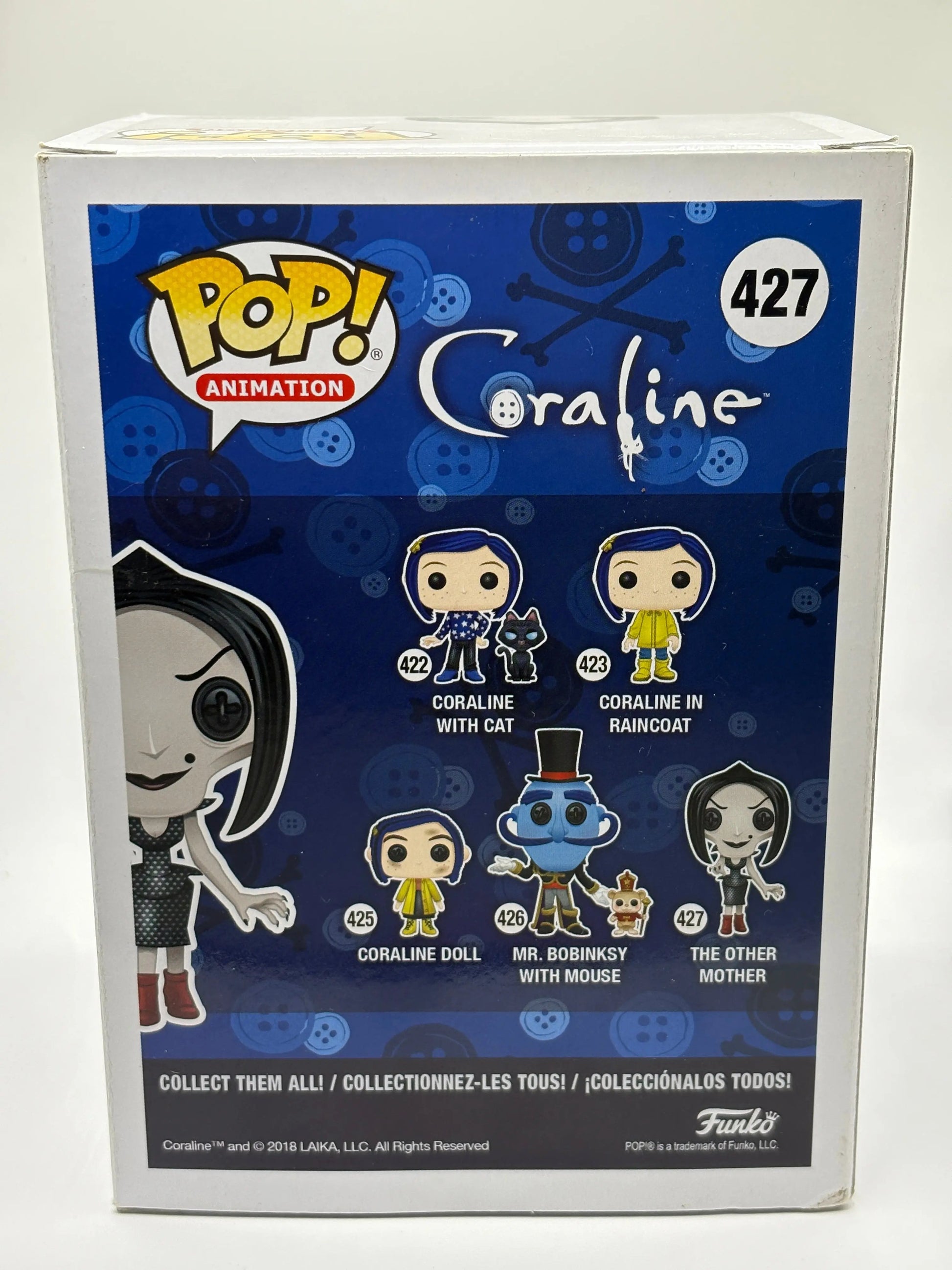 Funko POP! Animation Coraline #427 The Other Mother FRENLY BRICKS - Open 7 Days