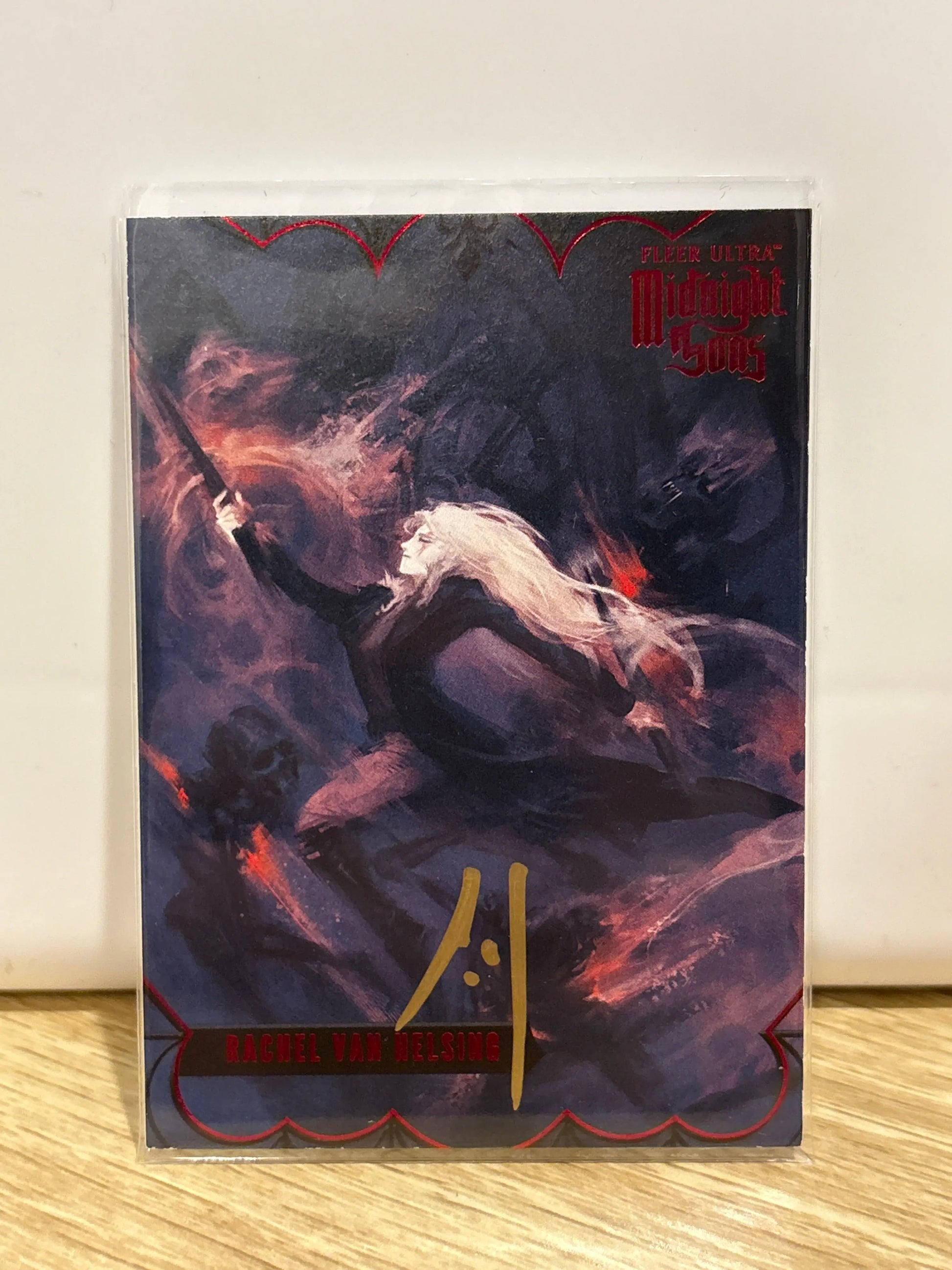 2023 Fleer Ultra Midnight Sons Red Rachel Van Helsing by Andre Meister Auto /100 FRENLY BRICKS - Open 7 Days