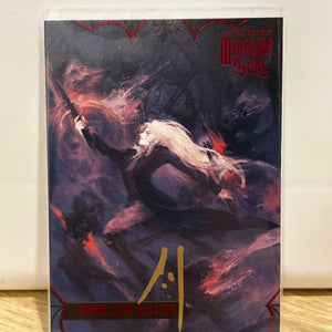 2023 Fleer Ultra Midnight Sons Red Rachel Van Helsing by Andre Meister Auto /100 FRENLY BRICKS - Open 7 Days