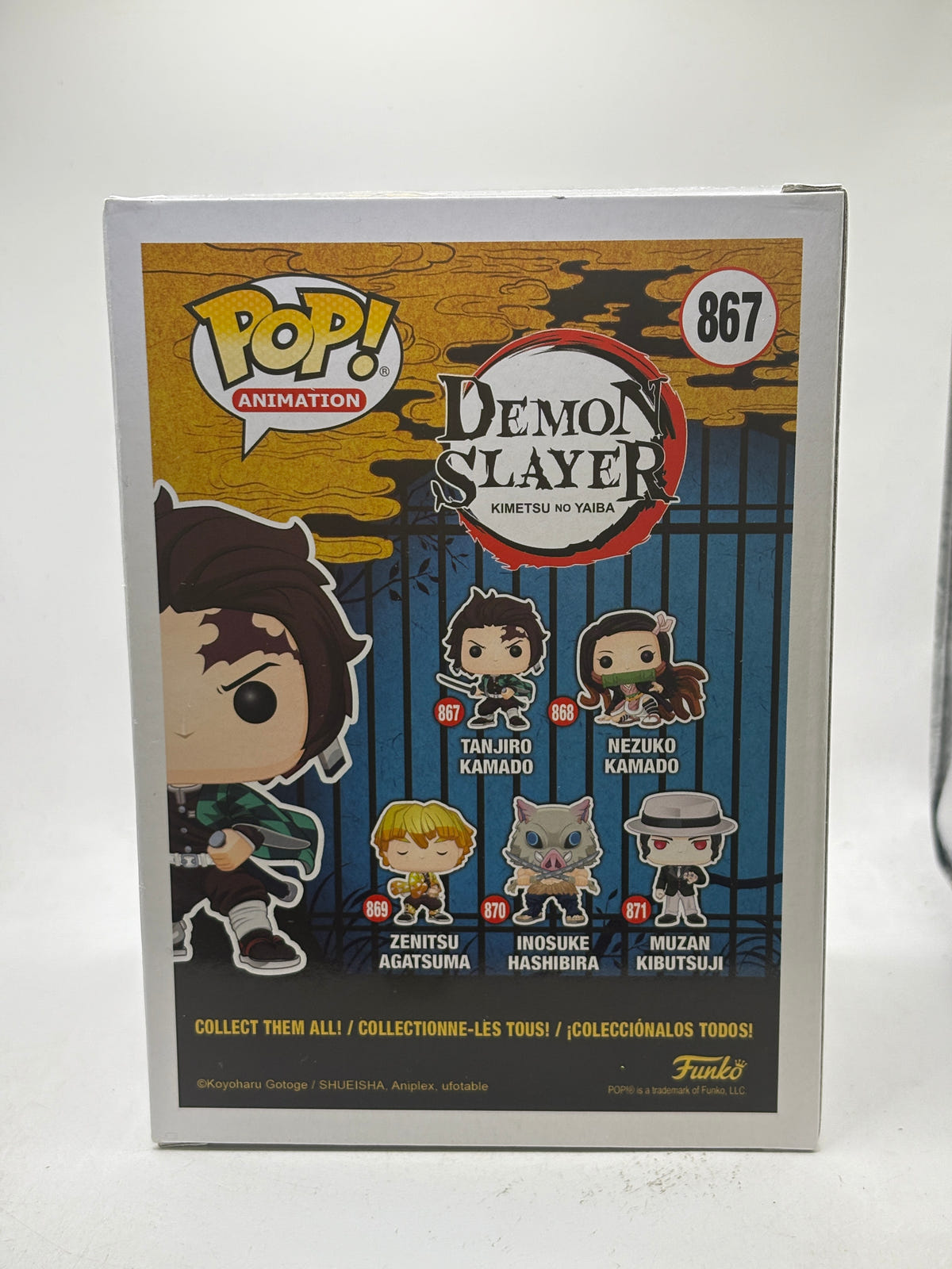 Funko POP! Animation Demon Slayer #867 Tanjiro Kamado Vinyl Figure image 3