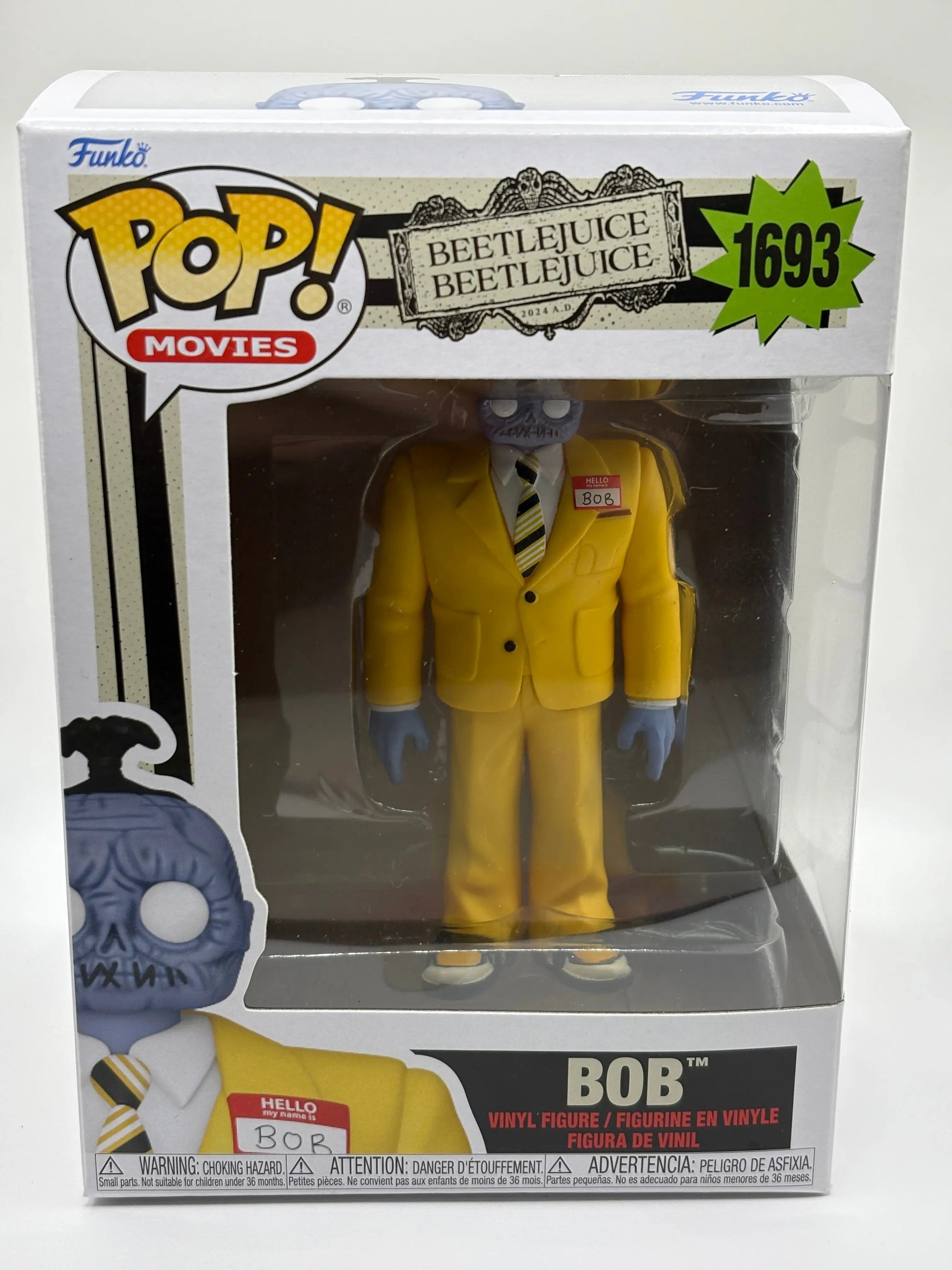 Funko POP! Movies Beetlejuice #1693 Bob FRENLY BRICKS - Open 7 Days