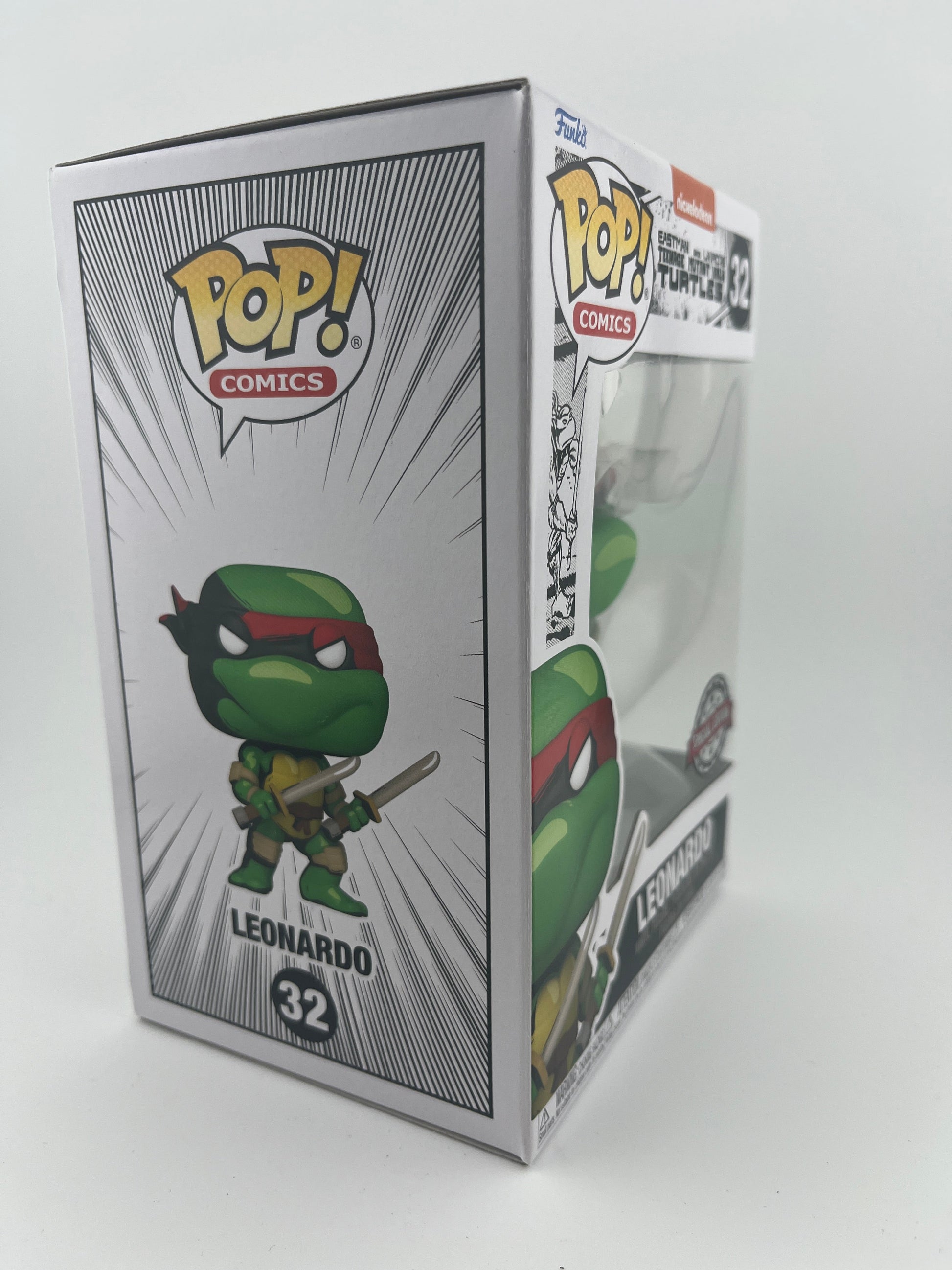 Funko POP Comics Eastman and Laird’s Teenage Mutant Ninja Turtles Leonardo #32 FRENLY BRICKS - Open 7 Days
