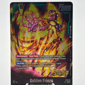 Dragon Ball Super Fusion World - Golden Frieza FS10-03 SR DB Legends