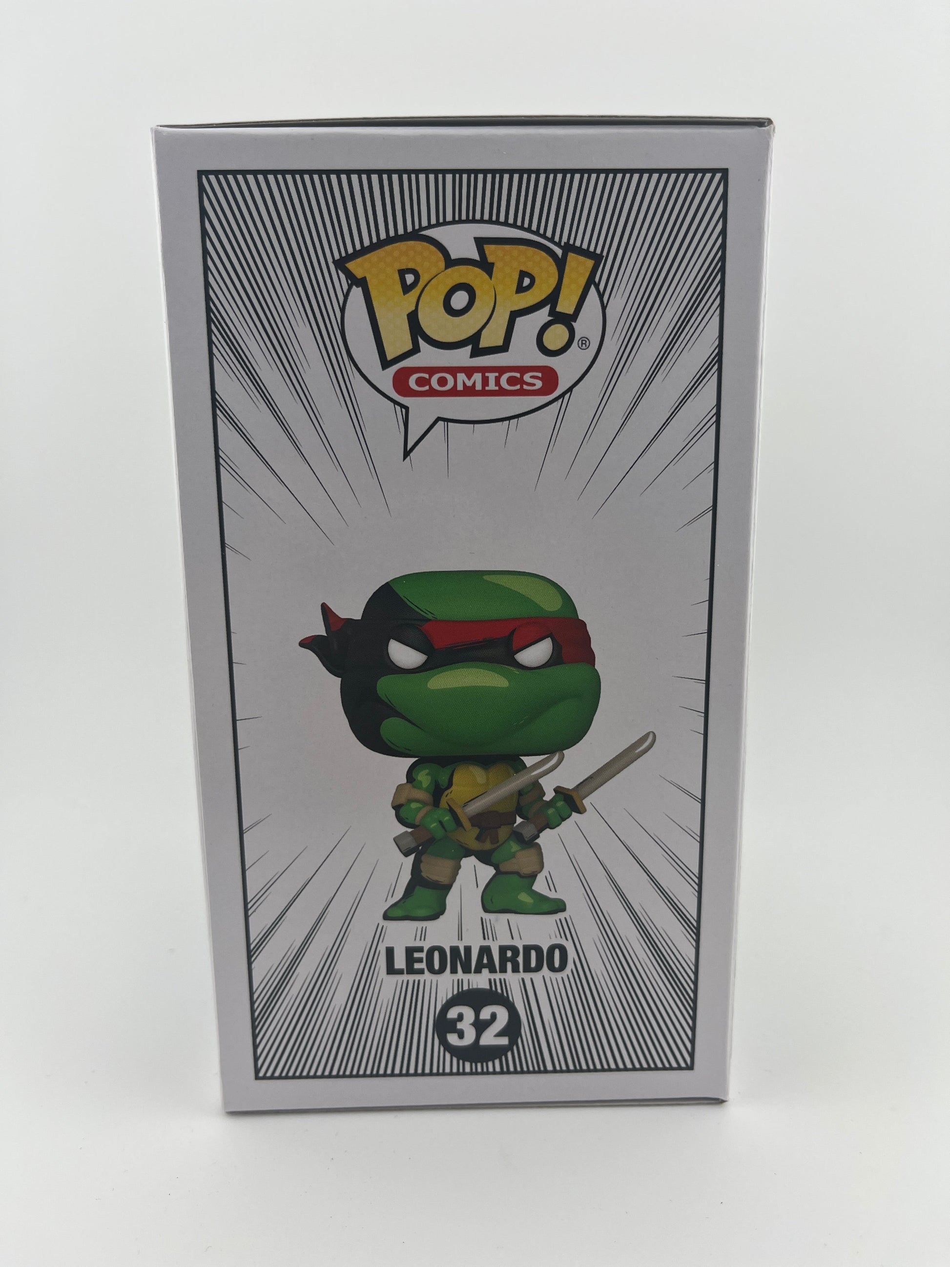 Funko POP Comics Eastman and Laird’s Teenage Mutant Ninja Turtles Leonardo #32 FRENLY BRICKS - Open 7 Days