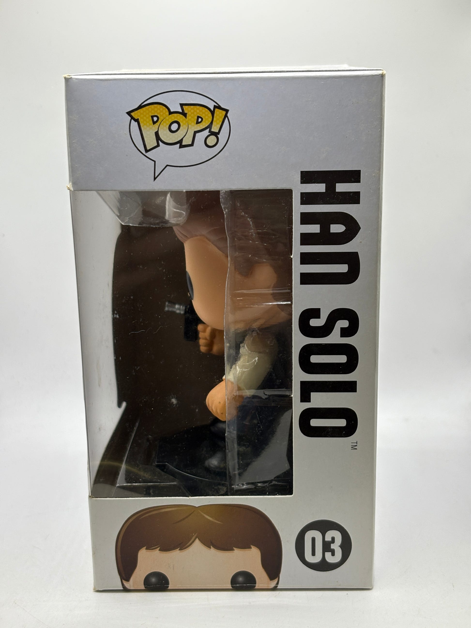 Funko POP! Star Wars #03 Han Solo Vinyl Bobble-Head Black Box image 2
