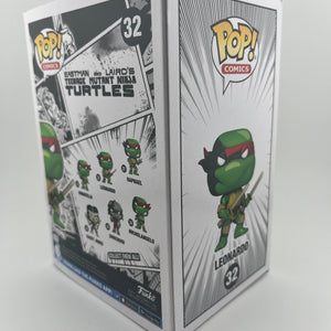 Funko POP Comics Eastman and Laird’s Teenage Mutant Ninja Turtles Leonardo #32 FRENLY BRICKS - Open 7 Days