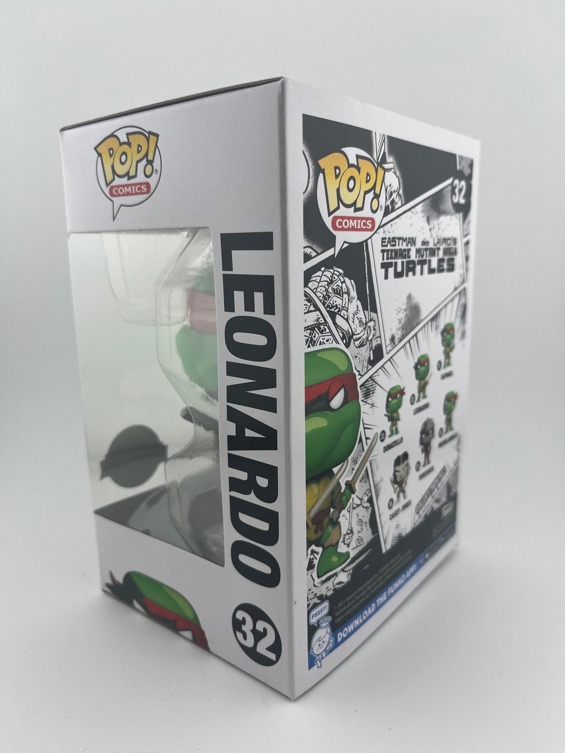 Funko POP Comics Eastman and Laird’s Teenage Mutant Ninja Turtles Leonardo #32 FRENLY BRICKS - Open 7 Days