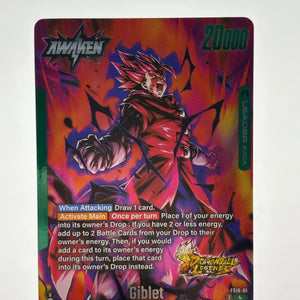 Dragon Ball Super Fusion World - Giblet FS10-01 Leader Holo DB Legends