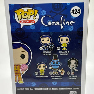 Funko POP! Animation Coraline #424 Coraline in Pajamas 2018 Fall Convention FRENLY BRICKS - Open 7 Days