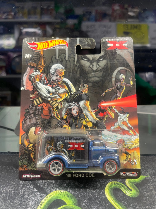 Hot Wheels Premium Ultimate X-Men '49 Ford Coe 3/5 2018 FRENLY BRICKS - Open 7 Days