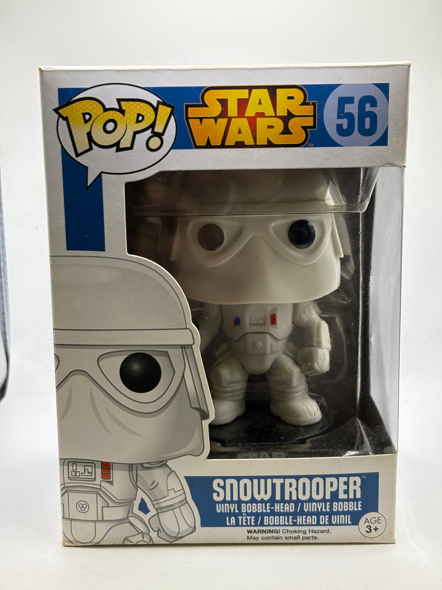 Funko POP! Star Wars #56 Snowtrooper Vinyl Bobble-Head Blue Box